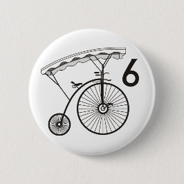 Villager 6-badge ronde button 5,7 cm