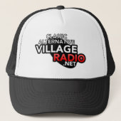 VillageRadio.Net Classic Trucker Hoed Trucker Pet (Voorkant)