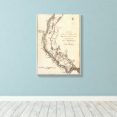 Villages in Illinois Canvas Afdruk (Insitu (Houten vloer))