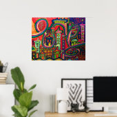 Villages van mijn leven poster (Thuiskantoor)