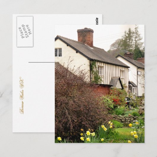 VILLAGES VAN WALES BRIEFKAART (Voorkant / Achterkant)