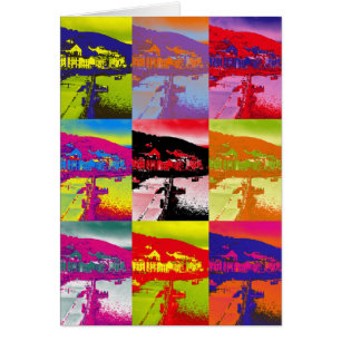 VILLAGES VAN WALES GREETINGS KAART