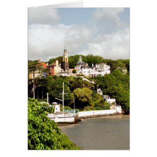 VILLAGES VAN WALES GREETINGS KAART