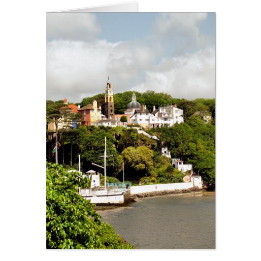 VILLAGES VAN WALES GREETINGS KAART (Voorkant)