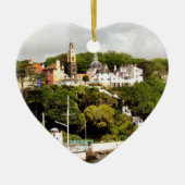 VILLAGES VAN WALES KERAMISCH ORNAMENT (Voorkant)