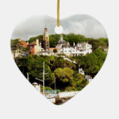 VILLAGES VAN WALES KERAMISCH ORNAMENT (Achterkant)