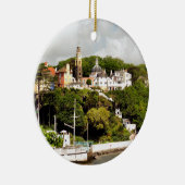 VILLAGES VAN WALES KERAMISCH ORNAMENT (Rechts)