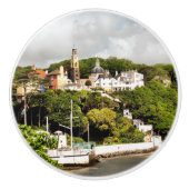 VILLAGES VAN WALES KERAMISCHE KNOP (Voorkant)