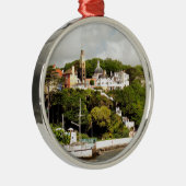 VILLAGES VAN WALES METALEN ORNAMENT (Rechts)