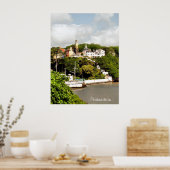 VILLAGES VAN WALES POSTER (Keuken)