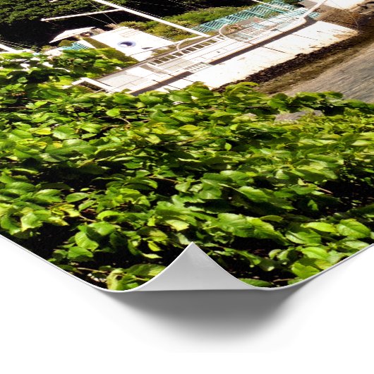 VILLAGES VAN WALES POSTER (Hoek)