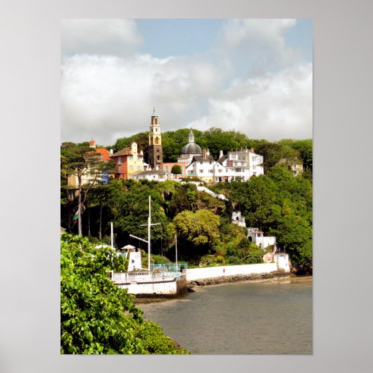 VILLAGES VAN WALES POSTER (Voorkant)