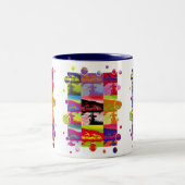 VILLAGES VAN WALES TWEEKLEURIGE KOFFIEMOK (Center)