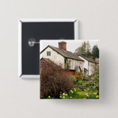 VILLAGES VAN WALES VIERKANTE BUTTON 5,1 CM (Voorkant /achterkant)