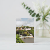 VILLAGES VAN WALES VISITEKAARTJE (Staand voorkant)