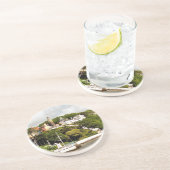 VILLAGES VAN WALES ZANDSTEEN ONDERZETTER (Zijkant)