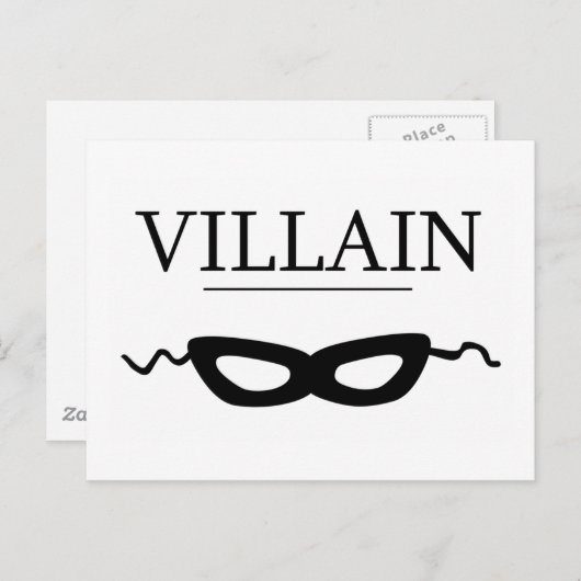 Villain Briefkaart (Voorkant / Achterkant)