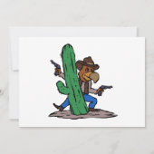 Villain Hawk cartoon | achtergrondkleur kiezen Kaart (Achterkant)