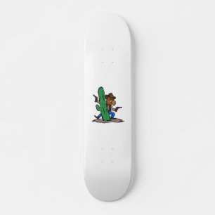 Villain Hawk cartoon   achtergrondkleur kiezen Persoonlijk Skateboard