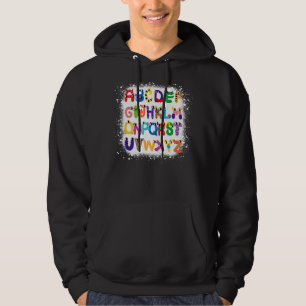 Villain Letter Abcs Bleaching Boys Evil Alphabets Hoodie