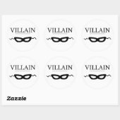 Villain Ronde Sticker (Vel)