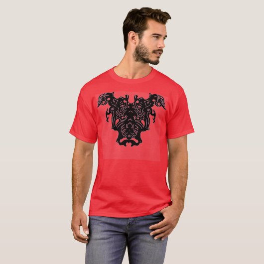 Villain Skull T-shirt (Voorkant volledig)