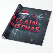 Villain Store Christmas Wrapping Paper – Wrap Gift Cadeaupapier (Uitgerold)