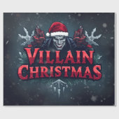 Villain Store Christmas Wrapping Paper – Wrap Gift Cadeaupapier (Vlak)