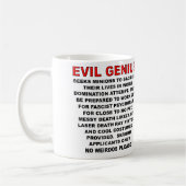 Villain Want ad Funny Mug Koffiemok (Links)