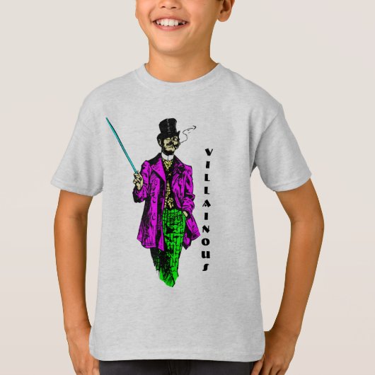Villainous Character T-shirt (Voorkant)