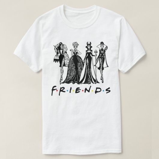 Villains Vogue Friends shirt (Design voorkant)