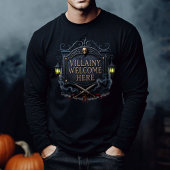 Villainy Welkom hier Halloween Tri-Blend Shirt