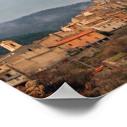 Villalago, Italië Poster (Hoek)