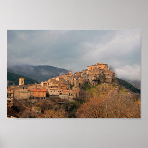 Villalago, Italië Poster