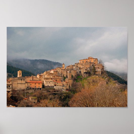 Villalago, Italië Poster (Voorkant)