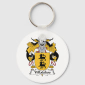 Villalobos Family Crest Sleutelhanger (Voorkant)