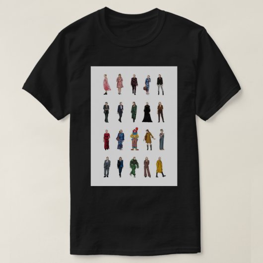 Villanelle, alle seizoenen - Killing Eve Art Board T-shirt (Design voorkant)
