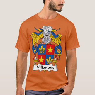 Villanova Coat of Arms Family Crest T-shirt