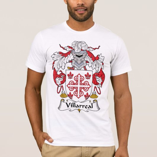 Villarreal Family Crest T-shirt (Voorkant)