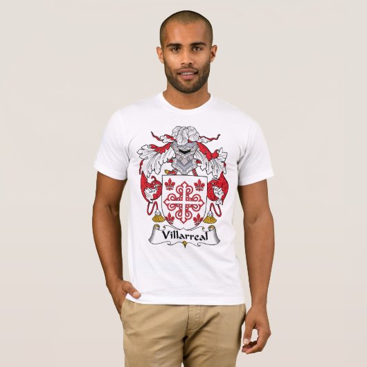 Villarreal Family Crest T-shirt (Voorkant volledig)