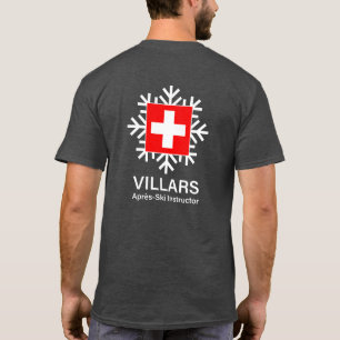 Villars Apres-Ski Instructor Zwitserland T-shirt