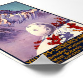  Villars Chesieres Arveyes Travel Poster (Hoek)