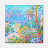 Villas at Bordighera Claude Monet Magneet (Voorkant)