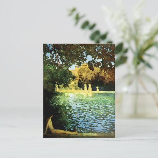  villa's en tuinen: De pool Briefkaart (Staand voorkant)