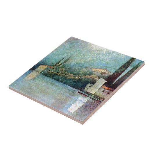 villa's en tuinen: Villa Pliniana Tegeltje (Zijkant)