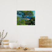 Villas in Bordighera door Claude Monet Poster (Keuken)