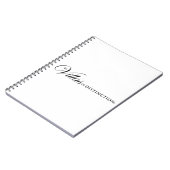 Villas of Distinction Notitieboek (Linkerzijde)