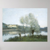 Ville-d'Avray - Jean-Baptiste - Corot Fine Art Poster (Voorkant)