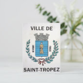 ville de saint-tropez briefkaart (Staand voorkant)