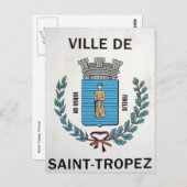 ville de saint-tropez briefkaart (Voorkant / Achterkant)